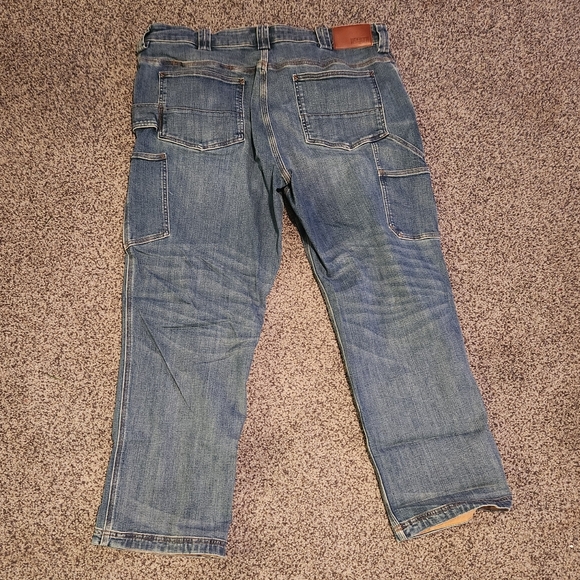 40x30 Duluth Mens Ballroom Double Flex Carpenter Jeans - Picture 5 of 13